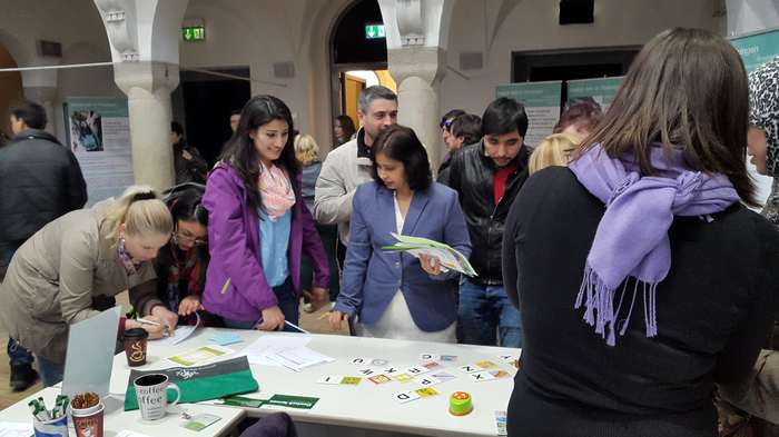 Infostand zur Vielfalt in Thüringen
